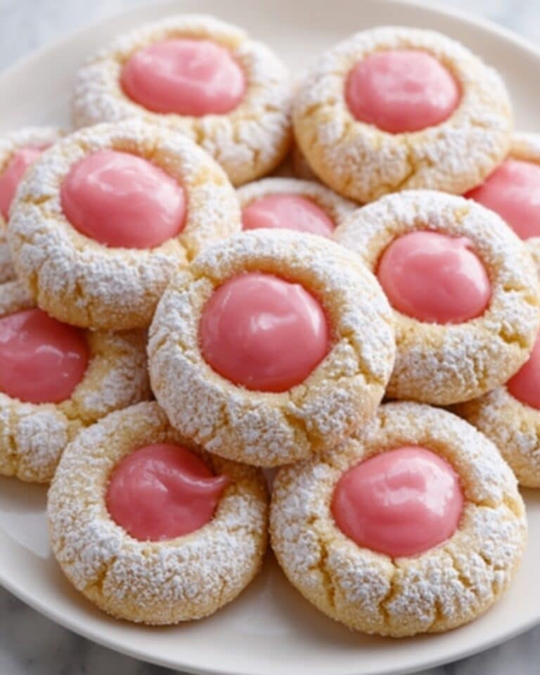 Pink Lemonade Thumbprint Cookies Recipe