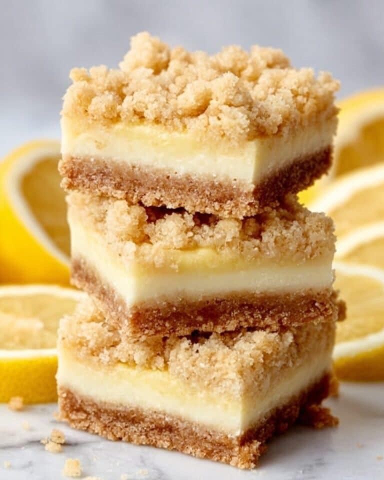 Homemade Lemon Crumb Bars Recipe