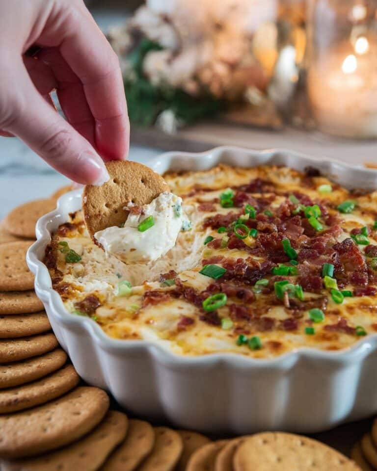 Hot Smoked Gouda Bacon Dip Recipe