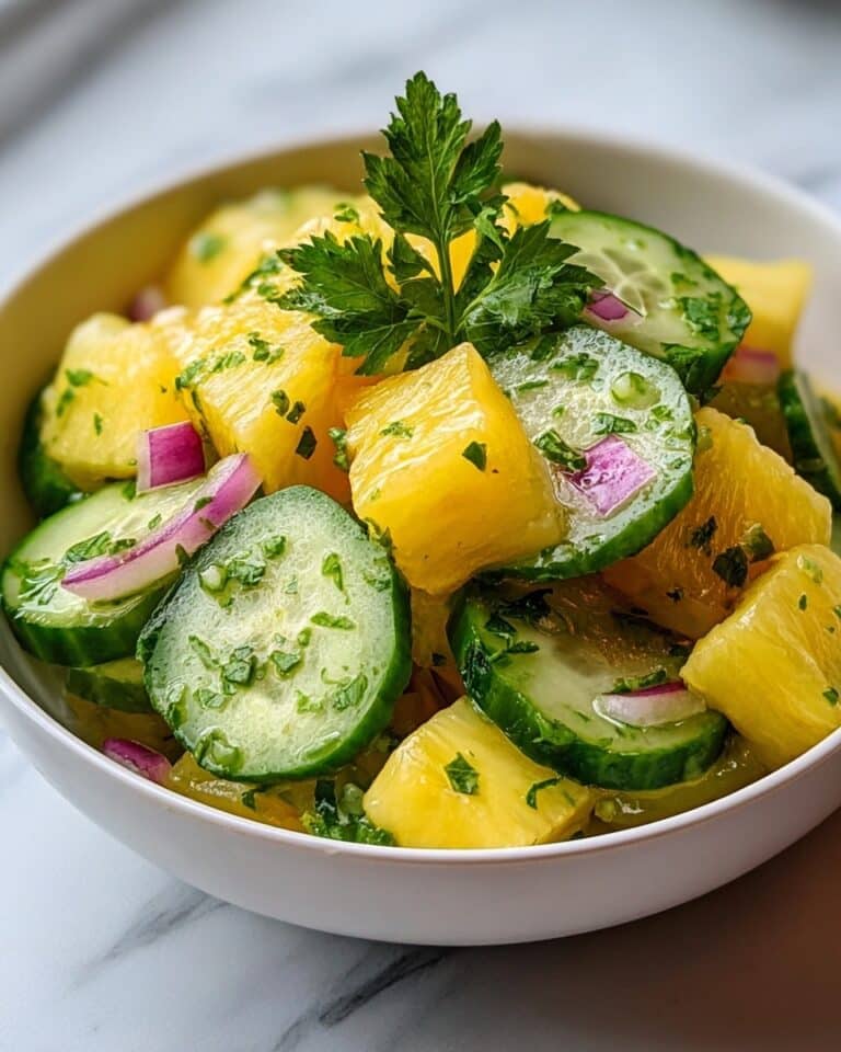 Pineapple Cucumber Salad Recipe